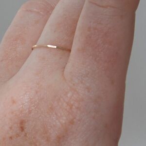 Catbird Threadbare Ring, Yellow Gold Size 5